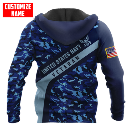 Premium Unique U.S Air Force Veteran Polo All Over Printed Personalized Shirt