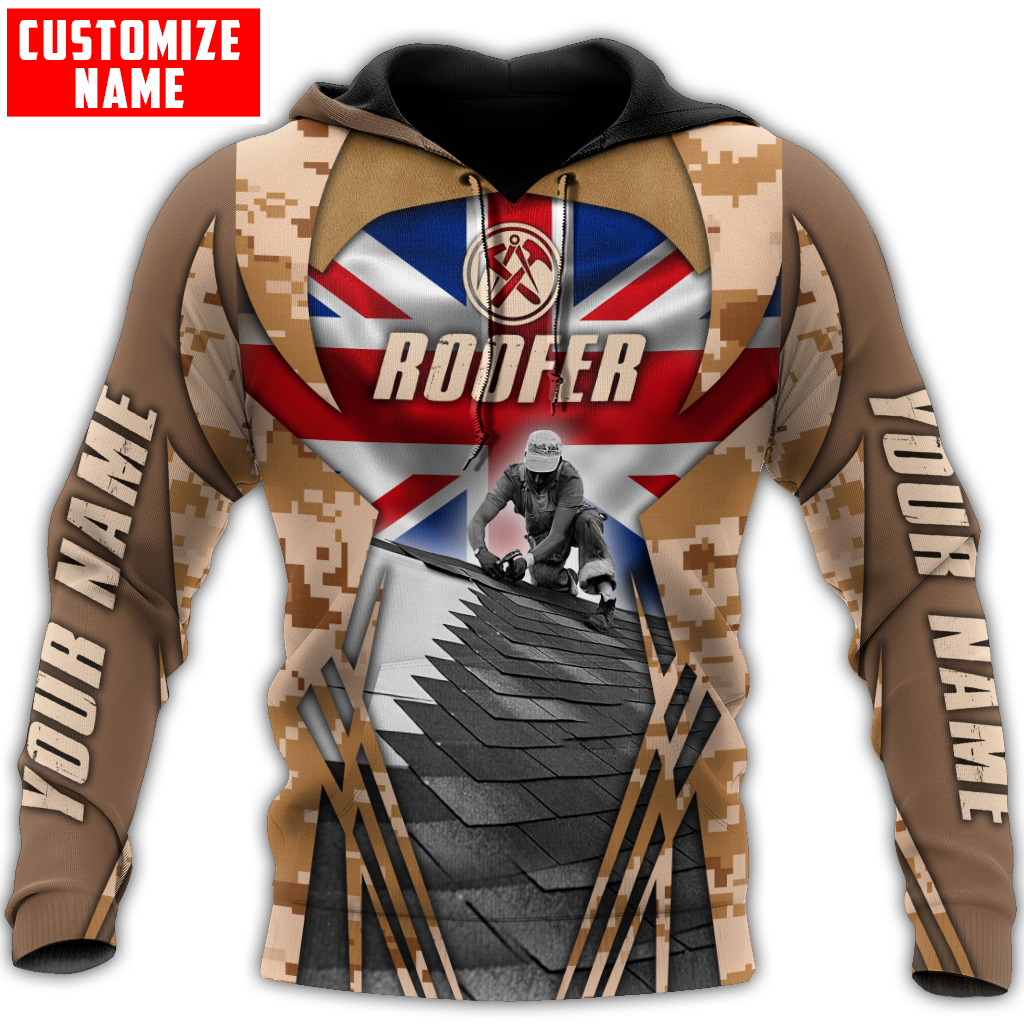 Tmarc Tee Premium Unisex All Over Printed Roofer Shirts England Roofer NTN07122103