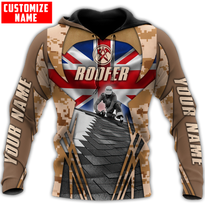 Tmarc Tee Premium Unisex All Over Printed Roofer Shirts England Roofer NTN07122103