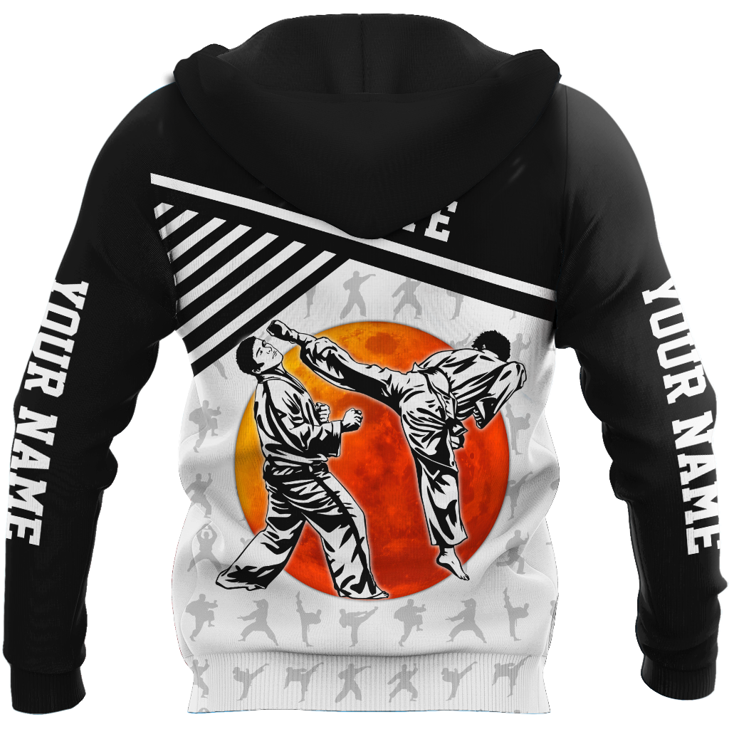 Customize Name Karate Hoodie For Men And Women MH08032103