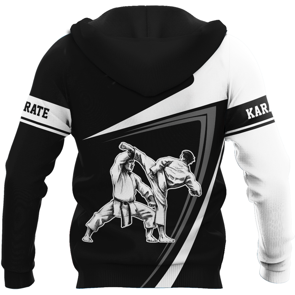 Customize Name Karate Hoodie For Men And Women MH08032104