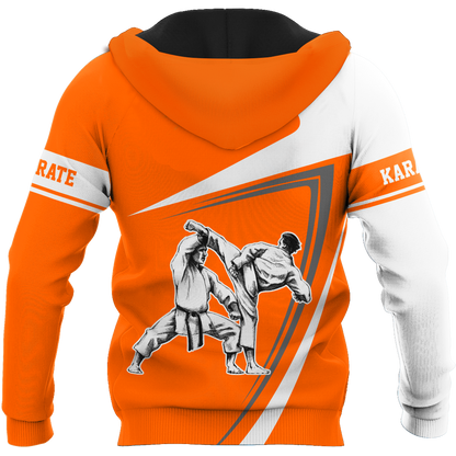 Customize Name Karate Hoodie For Men And Women MH08032104.S2