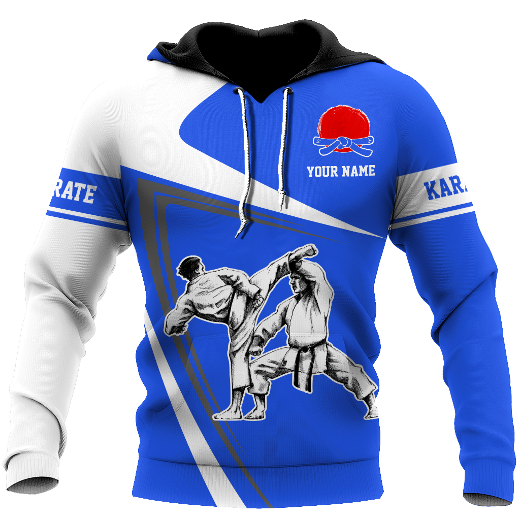 Customize Name Karate Hoodie For Men And Women MH08032104.S4