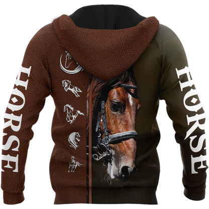 Premium Love Horse 3D All Over Printed Unisex Shirts