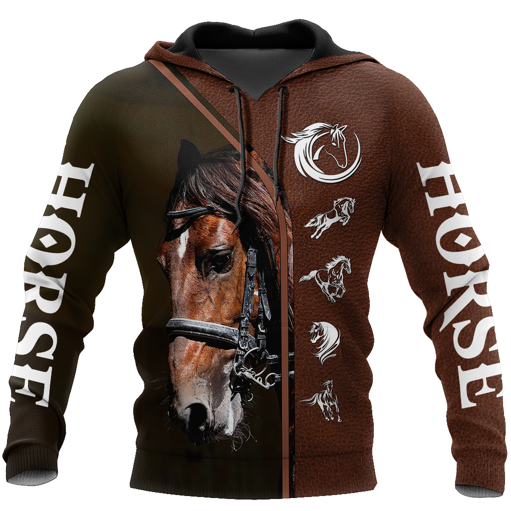 Premium Love Horse 3D All Over Printed Unisex Shirts
