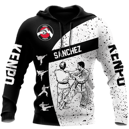 Customize Name Karate Hoodie For Men And Women TNA08032108