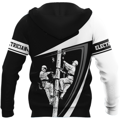 Customize Name Electrician 3D All Over Printed Unisex Shirts MH08052101