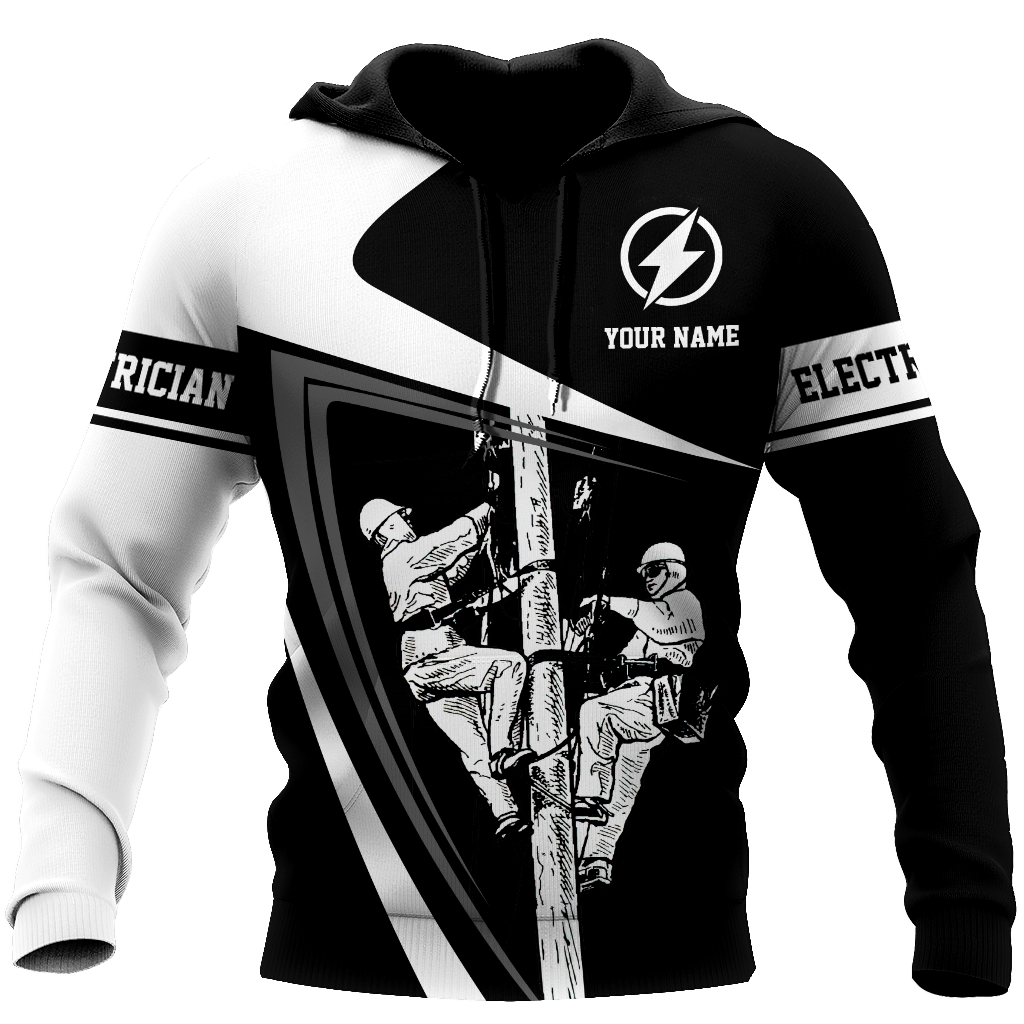 Customize Name Electrician 3D All Over Printed Unisex Shirts MH08052101