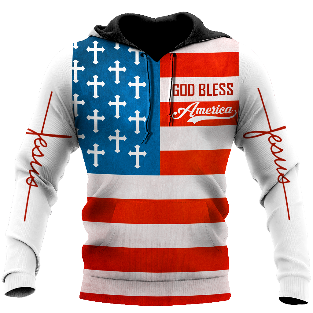 God Bless America - Christian - 3D All Over Printed Style for Men and Women