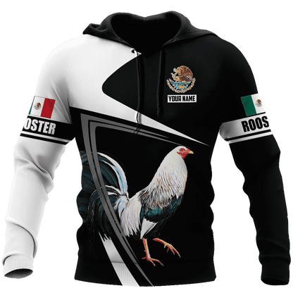 Personalized Mexican Rooster 3D Printed Unisex Shirts DA08052106