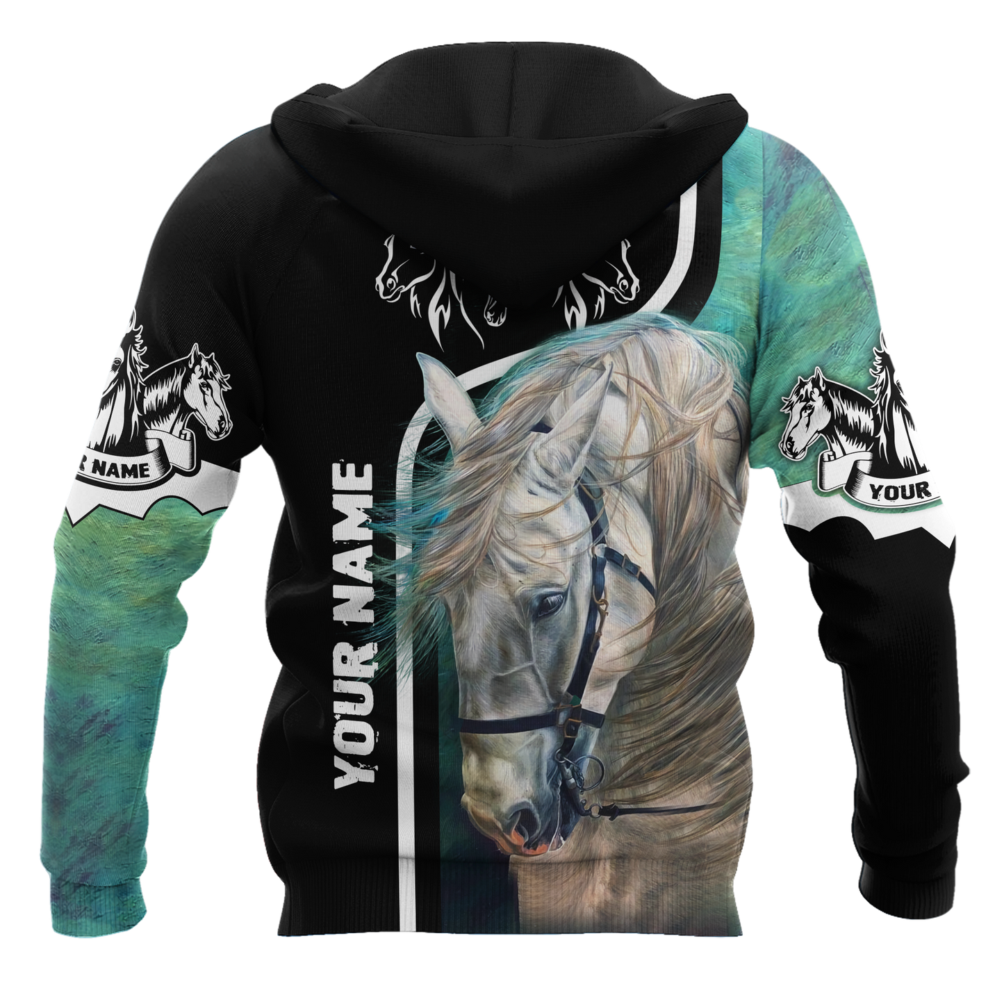 Personalized Name Premium Horse 3D All Over Printed Unisex Shirts