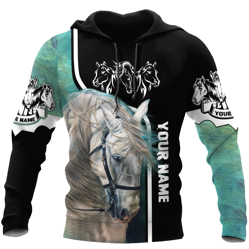 Personalized Name Premium Horse 3D All Over Printed Unisex Shirts