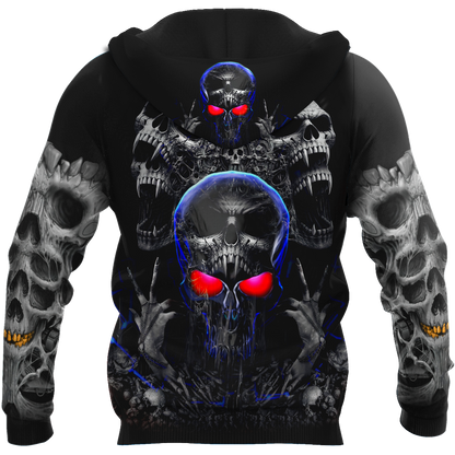 Skull Hoodie For Men And Women MH09032105