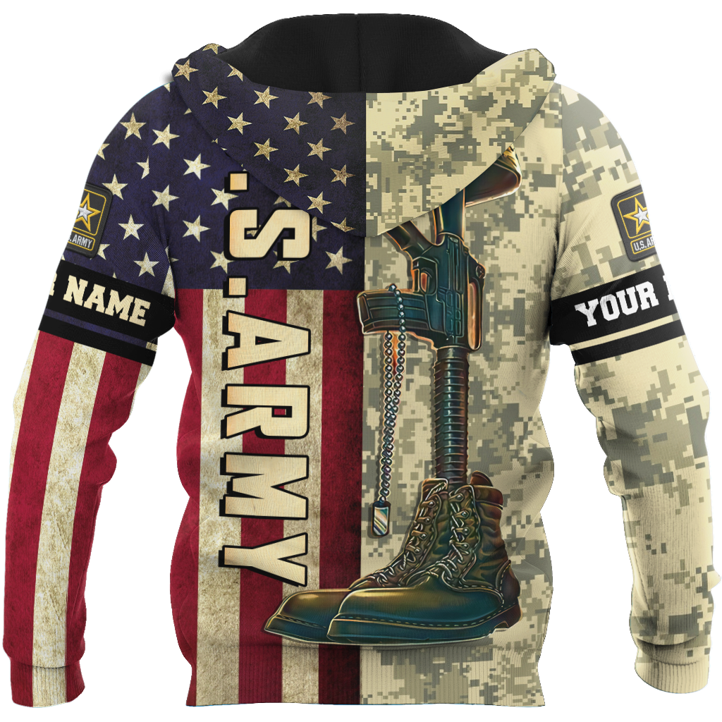 Personalized US Army 3D All Over Printed Shirts MH09062101