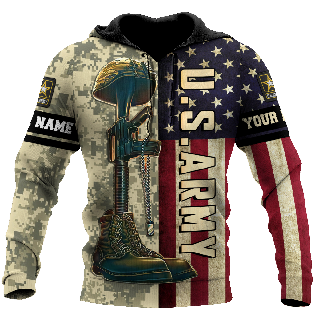 Personalized US Army 3D All Over Printed Shirts MH09062101