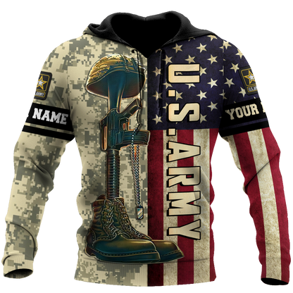 Personalized US Army 3D All Over Printed Shirts MH09062101