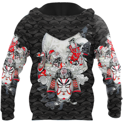 Samurai 3D All Over Printed Unisex Shirts