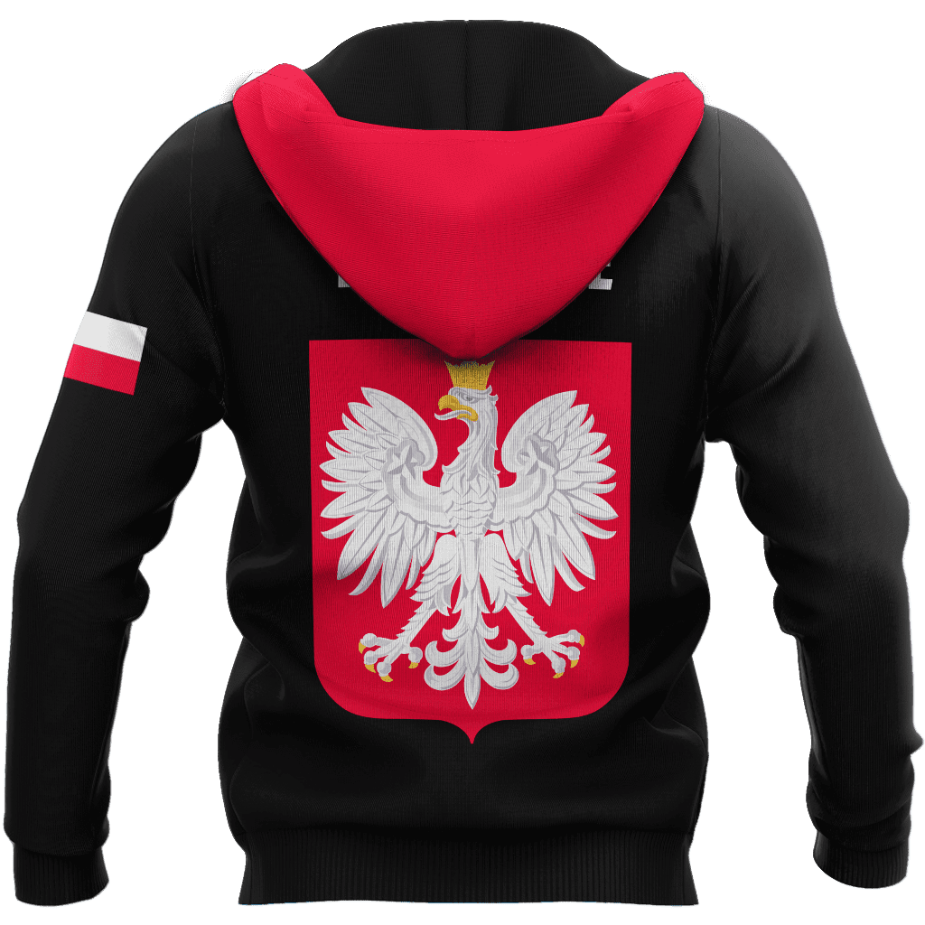 Personalized Polska 3D All Over Printed Unisex Hoodie