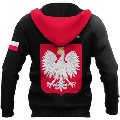 Personalized Polska 3D All Over Printed Unisex Hoodie