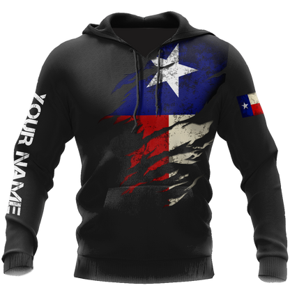 Thin Blue Line apparel Texas Law Enforcement custom name design 3d print shirts Proud Military