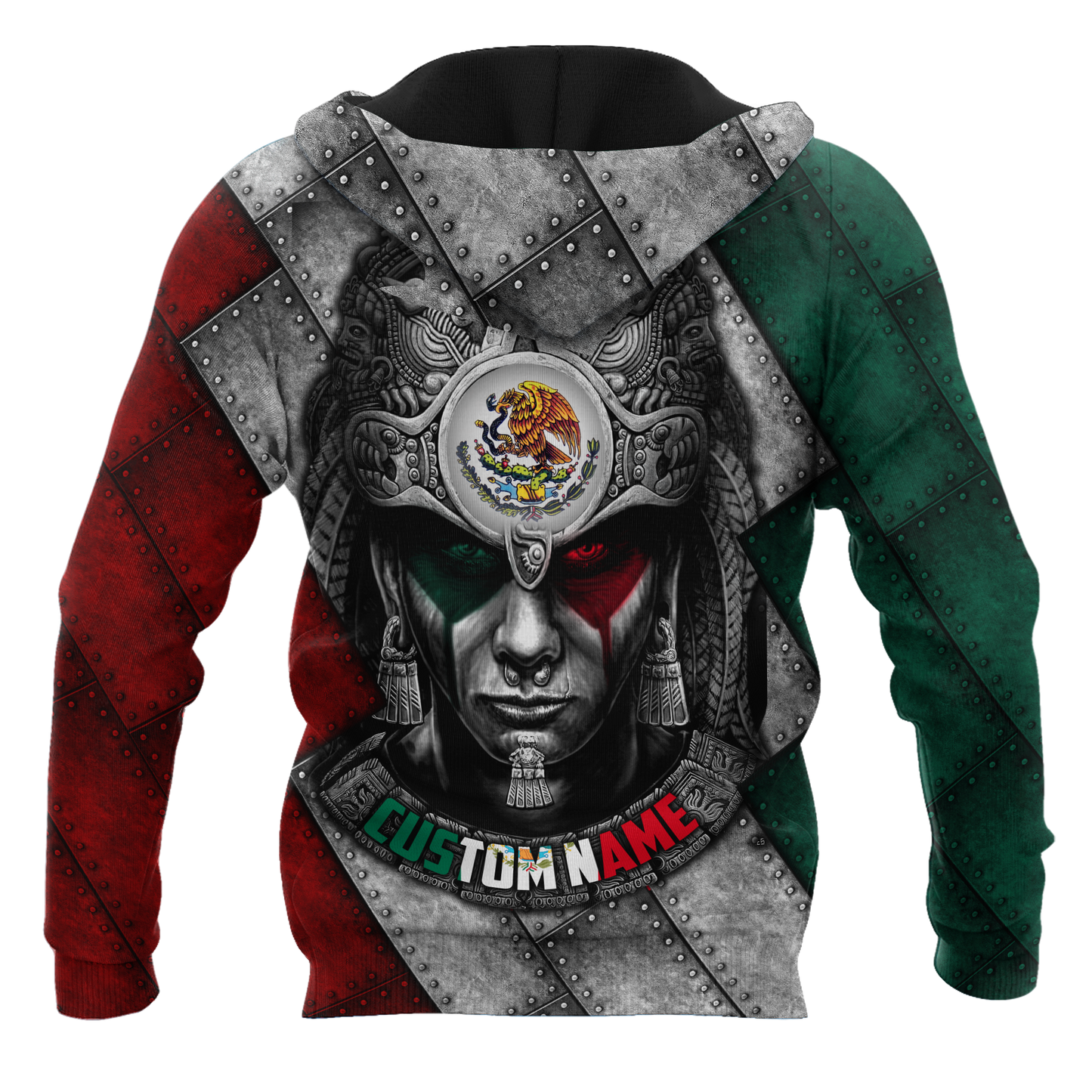 Personalized Mexican 3D All Over Printed Unisex Hoodie