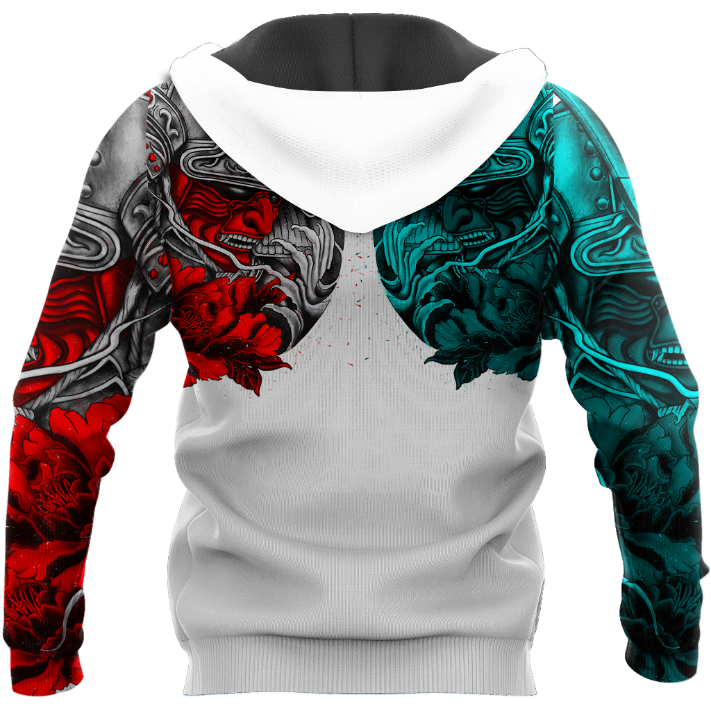 Premium 3D Printed Samurai Tattoo Shirts MEI