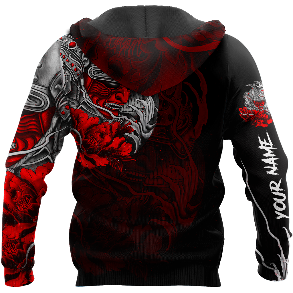Premium 3D Printed Samurai Tattoo Shirts MEI