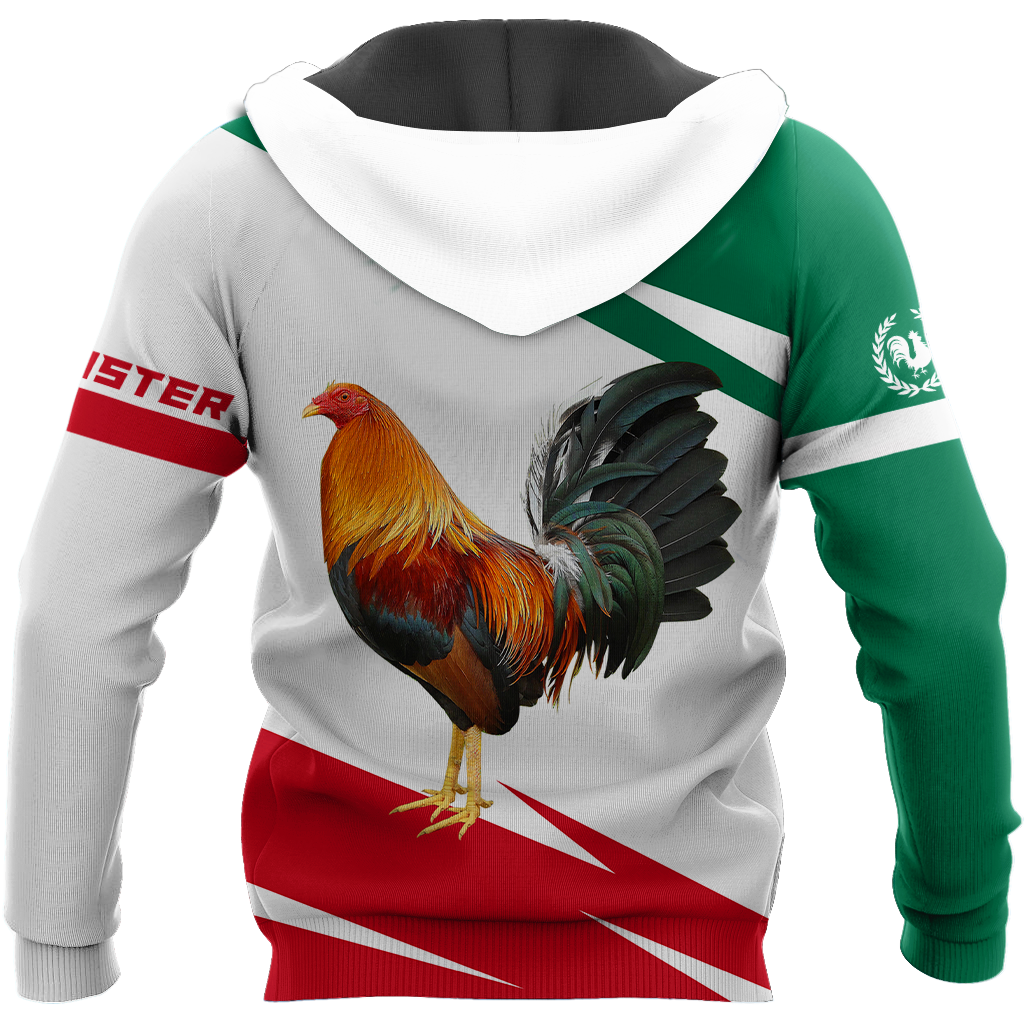 Mexican Rooster 3D Printed Unisex Shirts SN10052101