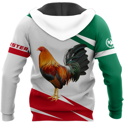 Mexican Rooster 3D Printed Unisex Shirts SN10052101
