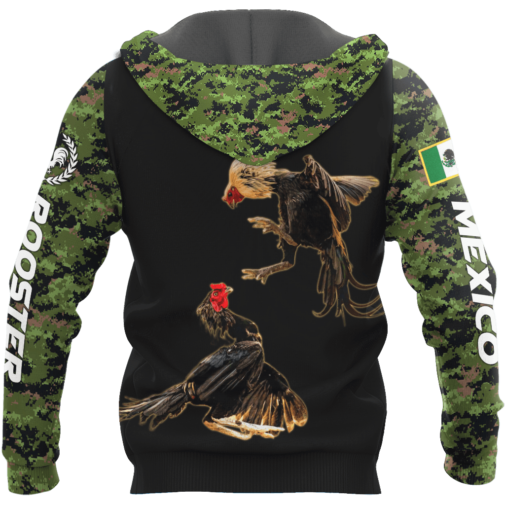 Personalized Mexican Rooster 3D Printed Unisex Shirts HHT10052102