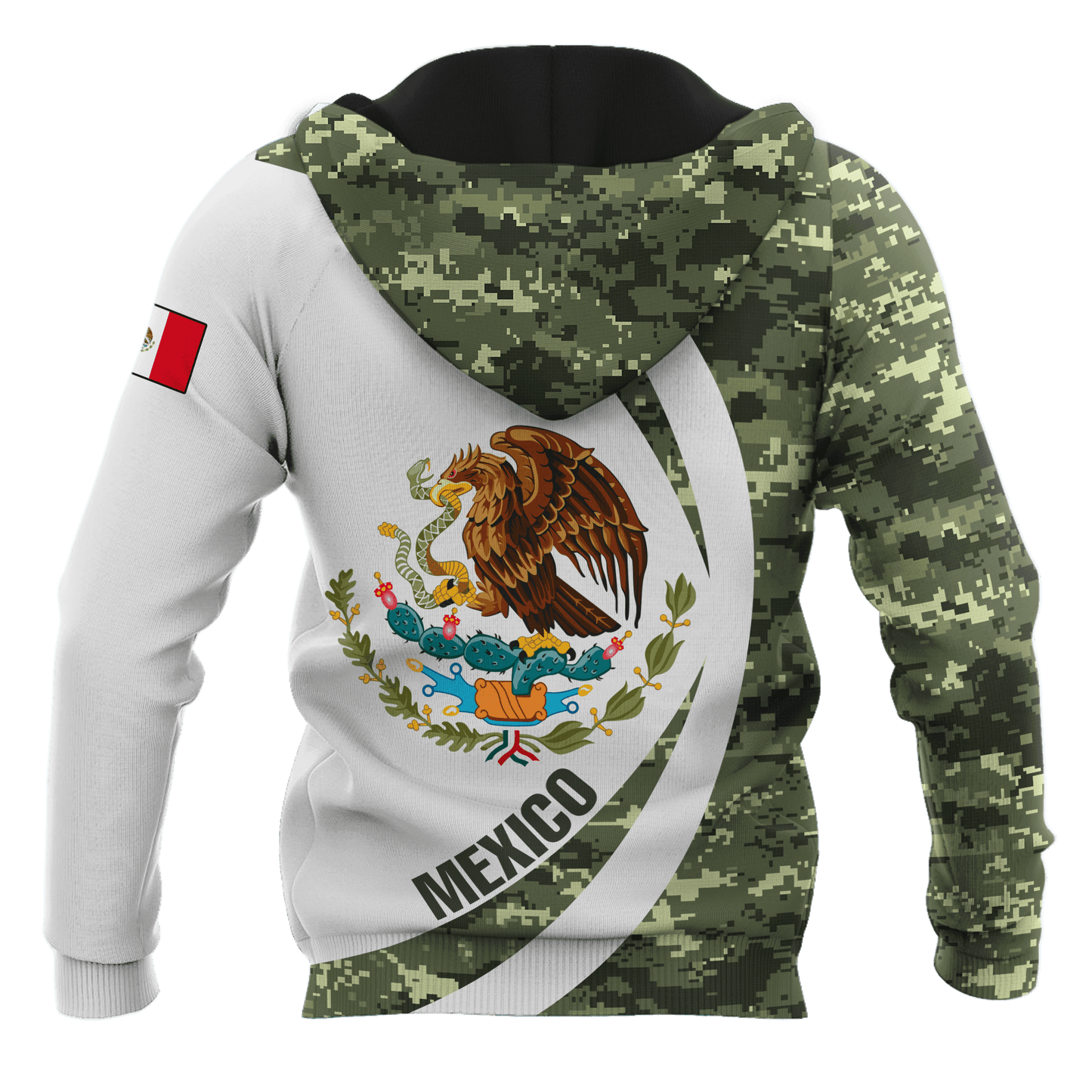 Mexico Hoodie Persionalized 3D All Over Printed Shirts