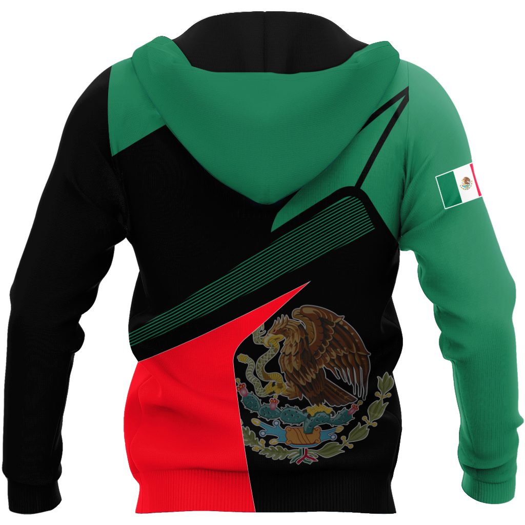 Personalized Mexico 3D All Over Printed Hoodie