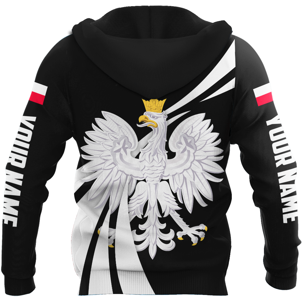 Personalized Polska 3D All Over Printed Unisex Hoodie