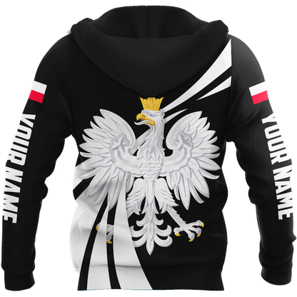 Personalized Polska 3D All Over Printed Unisex Hoodie