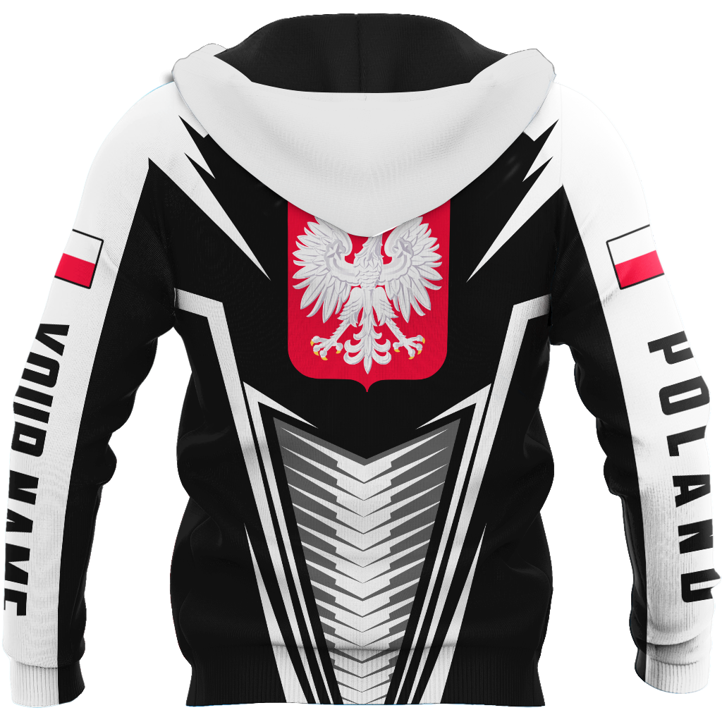 Personalized Polska 3D All Over Printed Unisex Hoodie