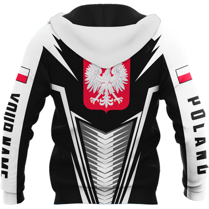 Personalized Polska 3D All Over Printed Unisex Hoodie