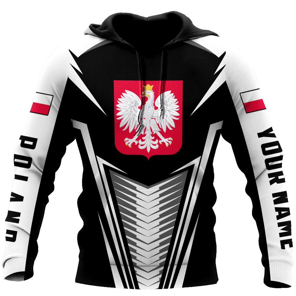 Personalized Polska 3D All Over Printed Unisex Hoodie