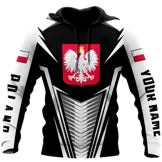 Personalized Polska 3D All Over Printed Unisex Hoodie