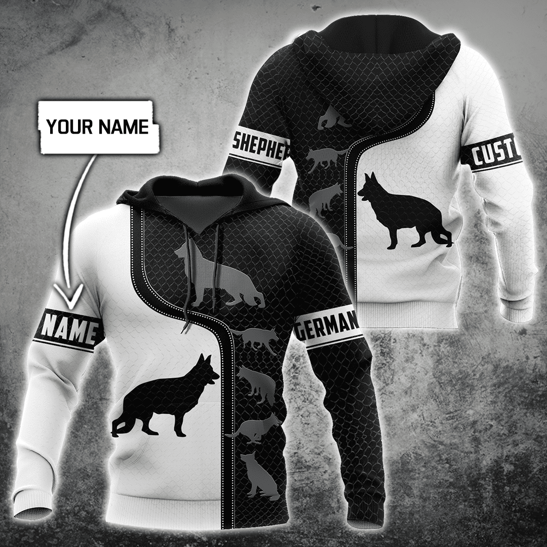Personalized German Shepherd 3D Printed Unisex Shirt DD10072106