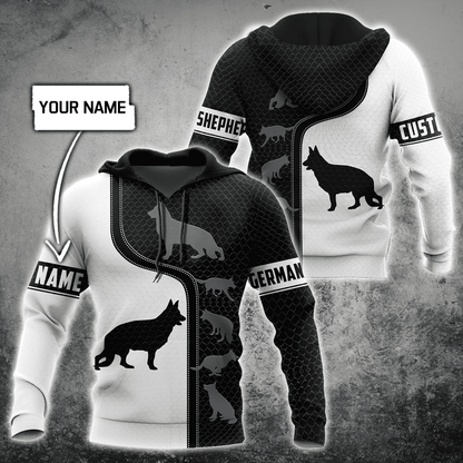 Personalized German Shepherd 3D Printed Unisex Shirt DD10072106