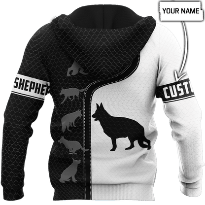 Personalized German Shepherd 3D Printed Unisex Shirt DD10072106