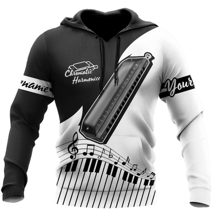 Personalized Harmonica Music 3D Printed Unisex Shirt HHT10072120