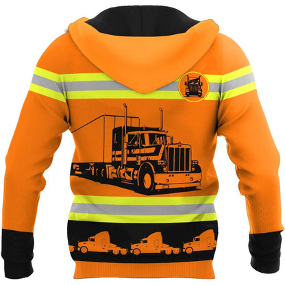Customize Name Trucker 3D All Over Printed Unisex Shirts