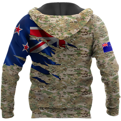 Tmarc Tee Remembrance New Zealand in my heart Camo 3D print shirts