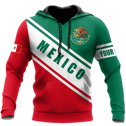 Personalized Name Mexico 3D All Over Printed Unisex Shirts