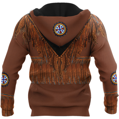 Cowboy Jacket No8 Cosplay 3D Over Printed Unisex Deluxe Hoodie ML