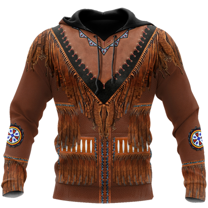 Cowboy Jacket No8 Cosplay 3D Over Printed Unisex Deluxe Hoodie ML