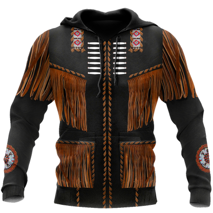 Cowboy Jacket No9 Cosplay 3D Over Printed Unisex Deluxe Hoodie ML
