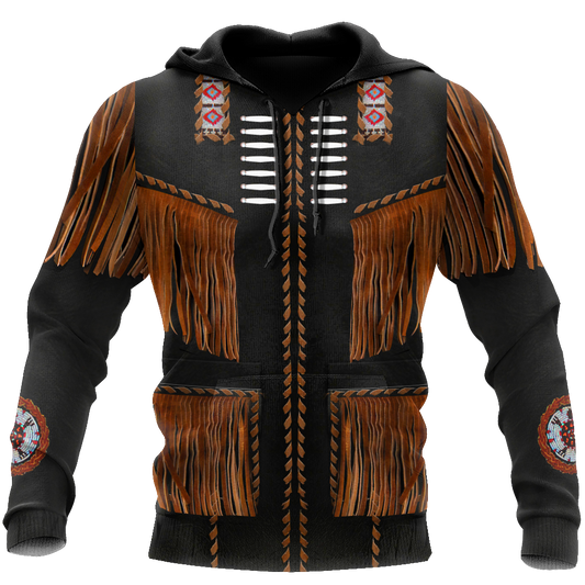 Cowboy Jacket No9 Cosplay 3D Over Printed Unisex Deluxe Hoodie ML