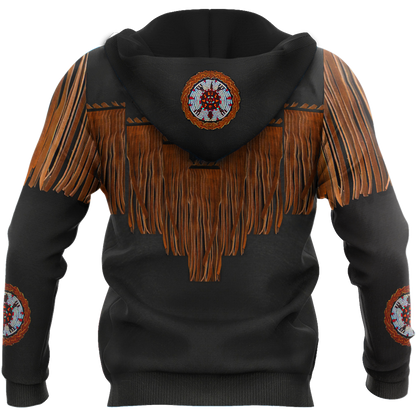 Cowboy Jacket No9 Cosplay 3D Over Printed Unisex Deluxe Hoodie ML